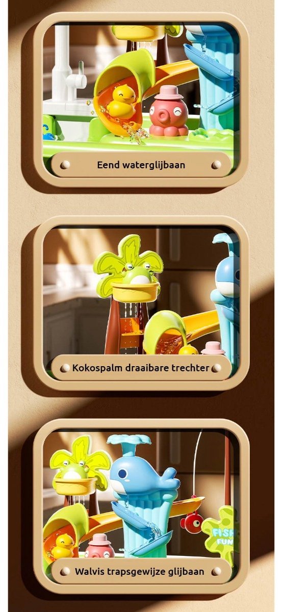 Eco Toys Roze Dolfijn Elektrische Watertafel — afbeelding 6