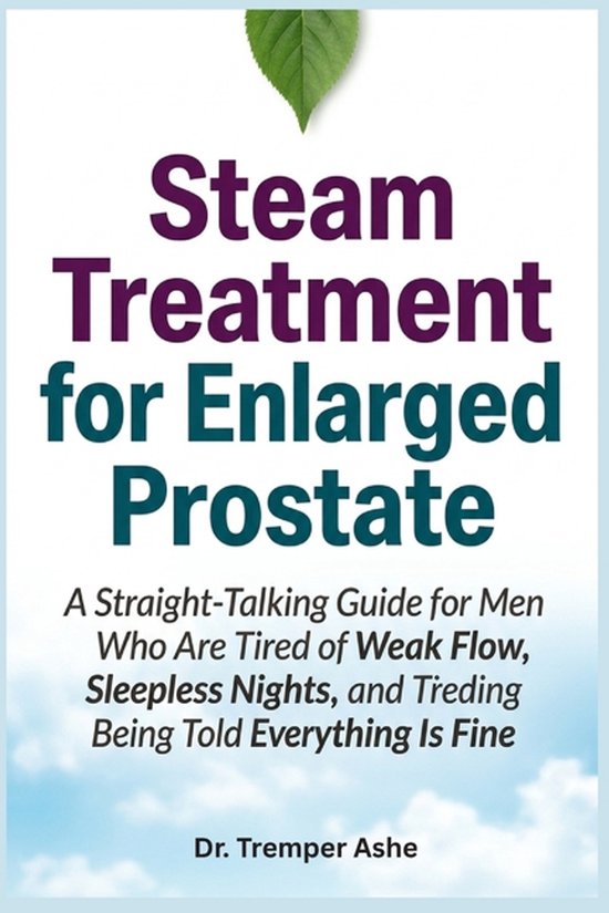Dr. Tremper Health Books- Steam Treatment for Enlarged Prost ... - cover