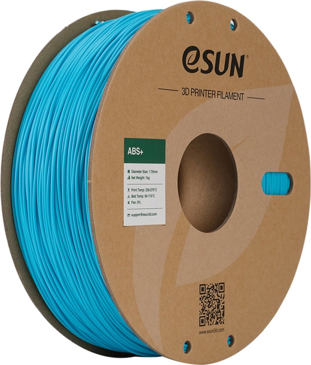 ESun Abs+ Light Blue - 1.75mm - 3D Printer Filament