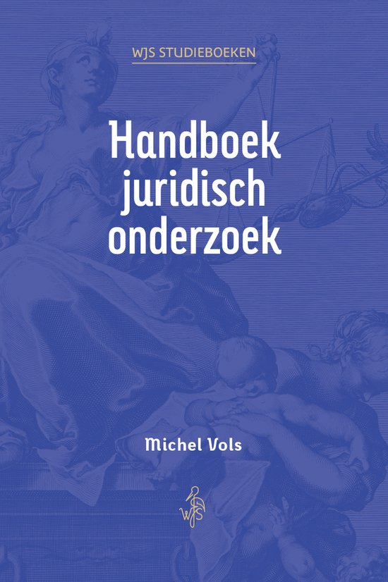 WJS Studieboeken - Handboek juridisch onderzoek - cover