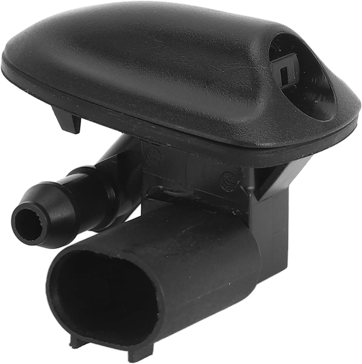 Ruitensproeiers Verwarmd - Voorruit Mondstukken - Heldere Voorruit - ABS Materiaal - 4x4x4 cm - Zwart