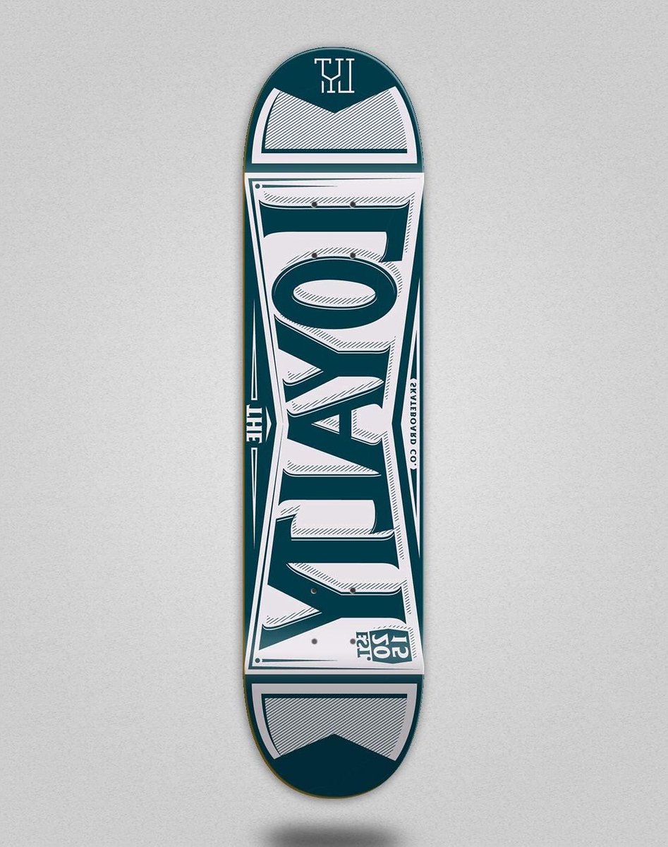 Skateboard Deck Skate Dek Skateboarden Loyalty Label 7.875 inch