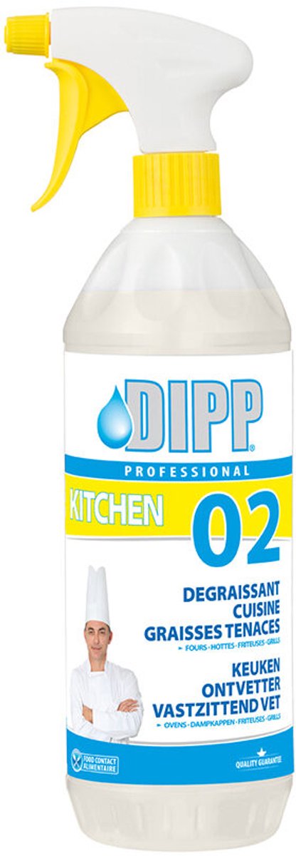 DIPP N°02 - KEUKEN ONTVETTER VASTZITTEND VET EASY PRO 750ml SPRAY