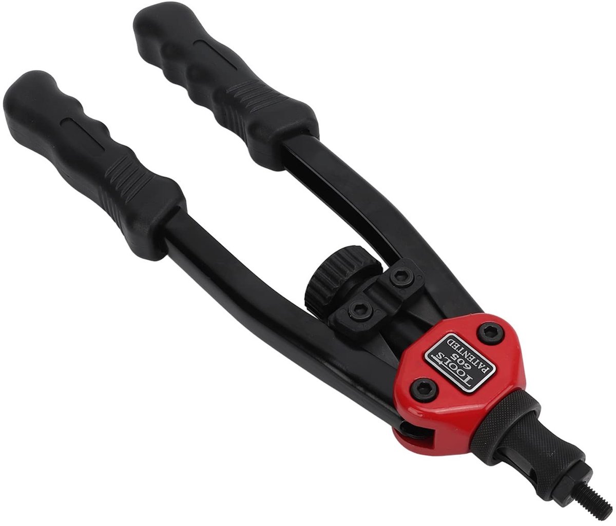 Dailygoods- Rivetnut Tool Professionele Hand Riveter - 7 Mandrels M3/M4/M5/M6/M10 - 30:1 Hefboom - Schokbestendig - Snelle Mandrel Wissel - Roestvrij Staal Componenten - Rivet Tool