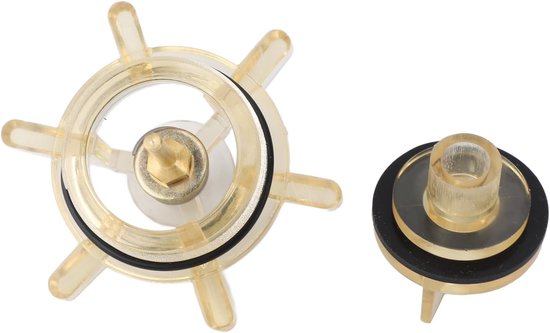 Reparatieset Motorkap Poppet - Spa Onderdelen - Zwembad Onderhoud - Duurzaam ABS Materiaal - 1/2 of 3/4 inch - Wit — afbeelding 5