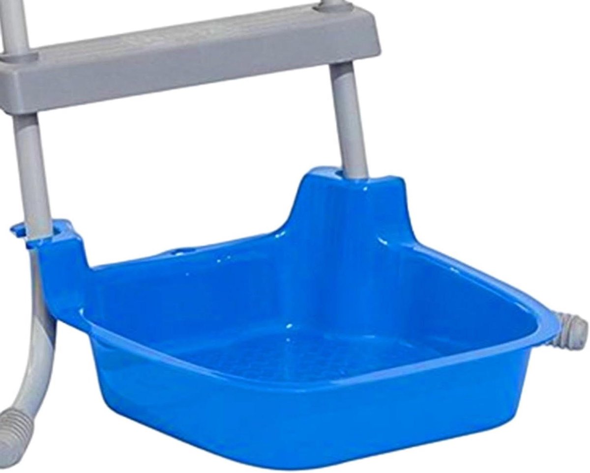 Voetbad Emmer – Voetenbad – Zwembad Schoonhouden – Antislip Stabiliteit – 41x41x15 cm – Grijs Voetbad Emmer – Voetenbad – Zwembad Schoonhouden – Antislip Stabiliteit – 41x41x15 cm – Grijs