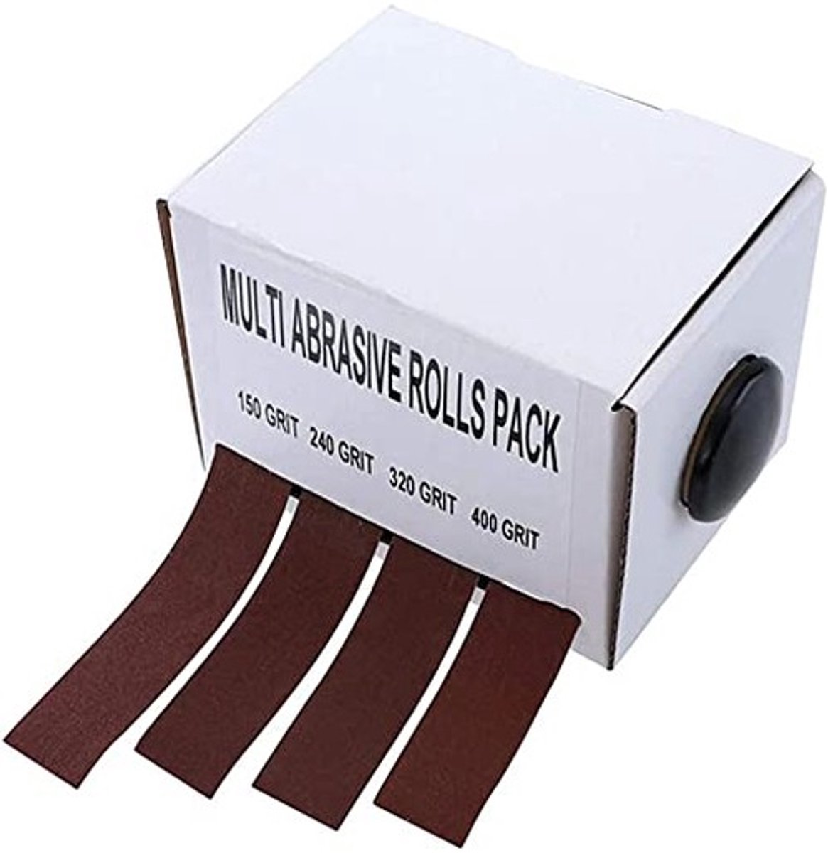 Dailygoods - Schuurpapier - Polijsten en Schuren - Slijtvast en Trekbestendig - Bruin - Zacht Zanddoek - Ideaal voor Houtbewerking - 150-400 Grit