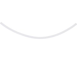 Espressomachine Binnenbuis - Stoompijp Voering - Melk Opschuimen - Voedselveilig Plastic - 26 cm - Wit
