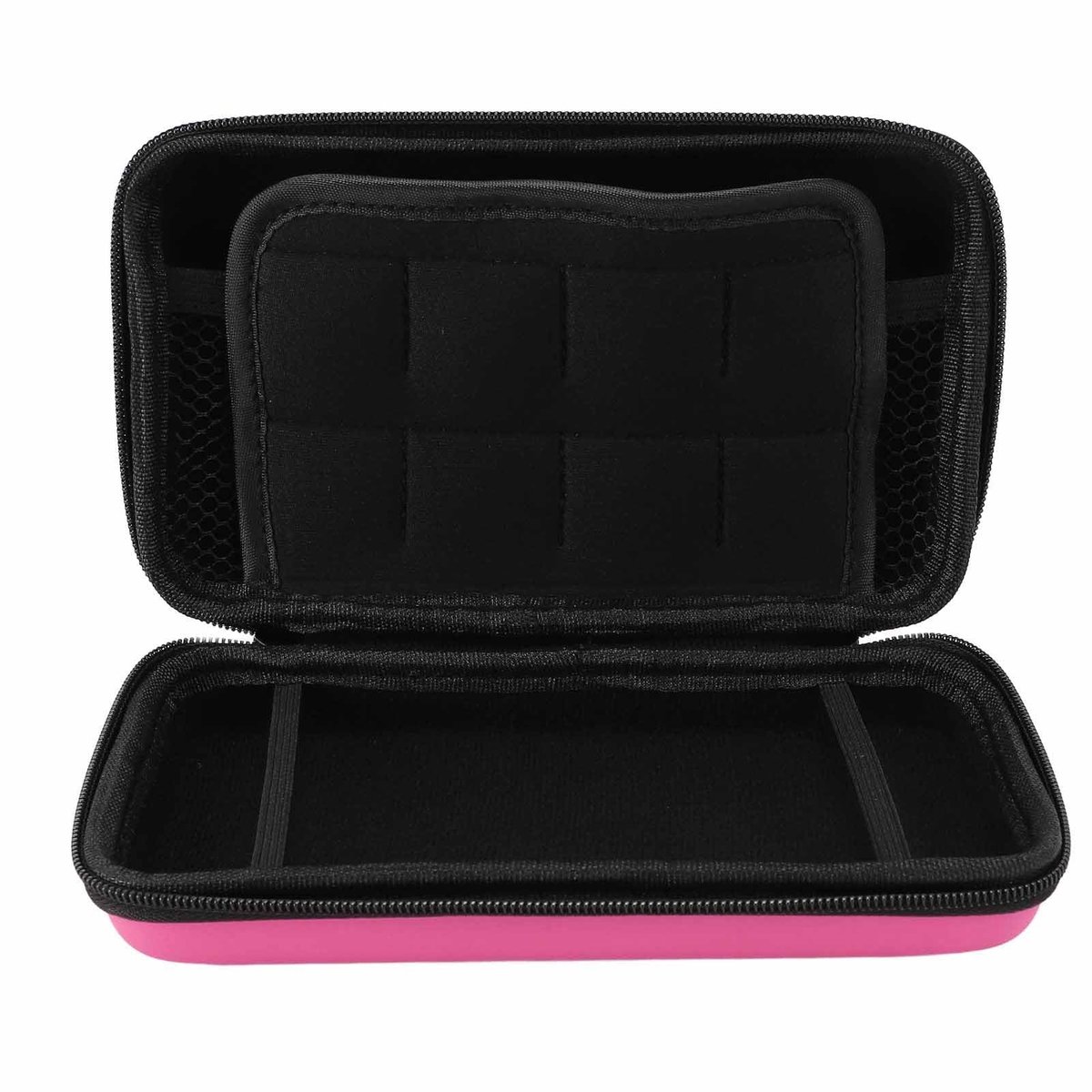 Dailygoods- Draagtas met 8 Spelslots - Gameconsole Tas - Waterafstotend - Beschermende Harde Schaal - Extra Opslagruimte - Zacht Gevoerd