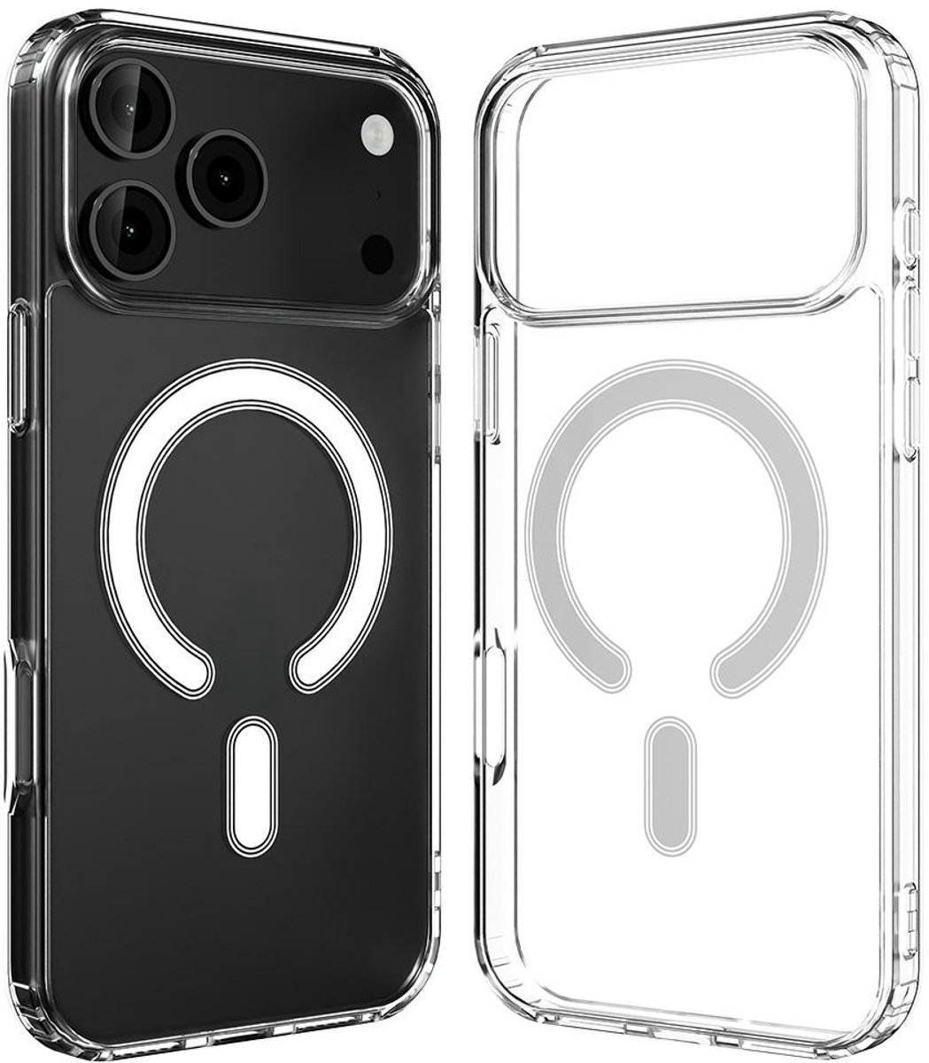 Mercury Jelhard Magsafe Hoesje Voor Iphone 17 Pro Max Met Transparante Bescherming