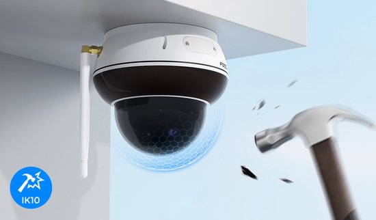 Foscam D8T, 4K/8MP vandalismebestendige WiFi PT buitencamera Wit van Foscam — afbeelding 5