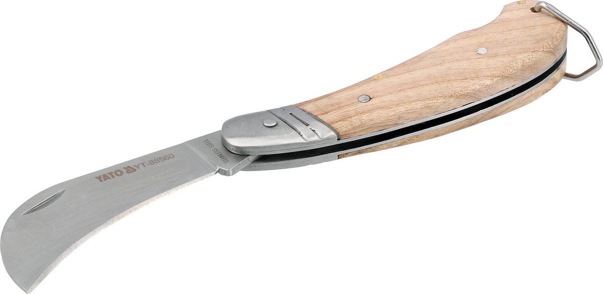 Yato YT-88560 inklapbaar Snoeimes - Oculeermes - sikkelvormig