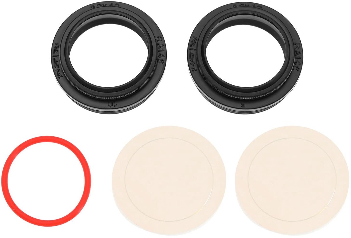 Dailygoods- Stofafdichtingset 32mm - Voor Voorvork - O-Ring - Schokbestendig - Duurzaam - Rubber Materiaal - Vorkafdichting