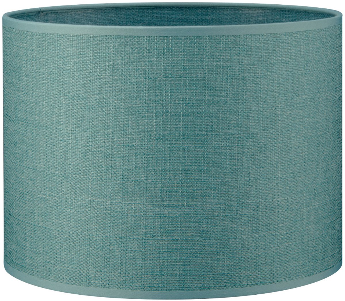 Home Sweet Home Lampenkap Canvas cilinder - van stof - turkoois - Moderne stoffen Lampenka
