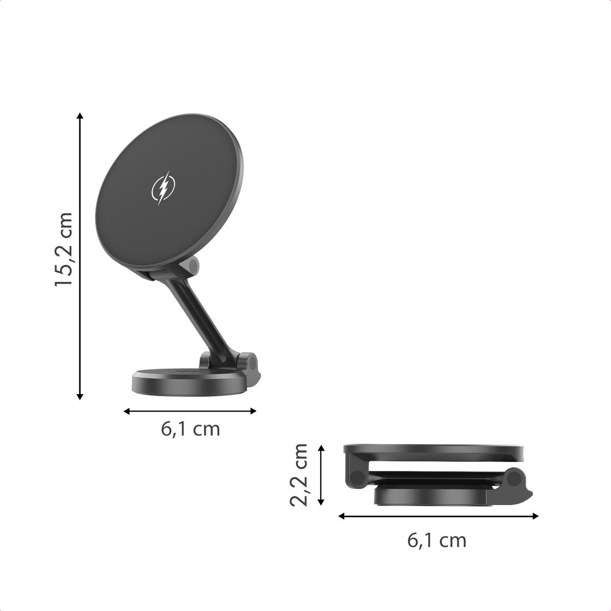 imoshion Telefoonhouder Auto met Magnetisch Opladen - Geschikt voor MagSafe - Dashboard - GSM Houder - Auto Accessories — cadeau in Cadeau-ideeën - foto 6
