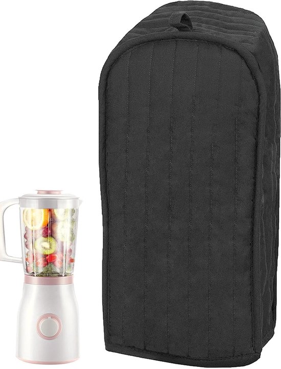 Blender Stofkap - Apparaat Beschermhoes - Keuken Organisatie - Wasbaar Vlekbestendig - 24.99 x 23.01 x 4.7 cm - Zwart — afbeelding 5