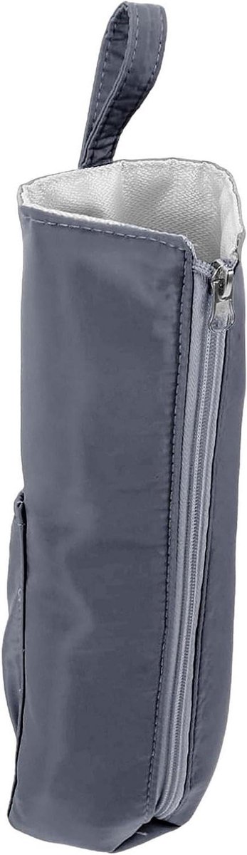 Haarstyling Tas - Opbergzak Styling - Reizen en Opslag - Hittebestendig Materiaal - 30 x 12 cm - Grijs