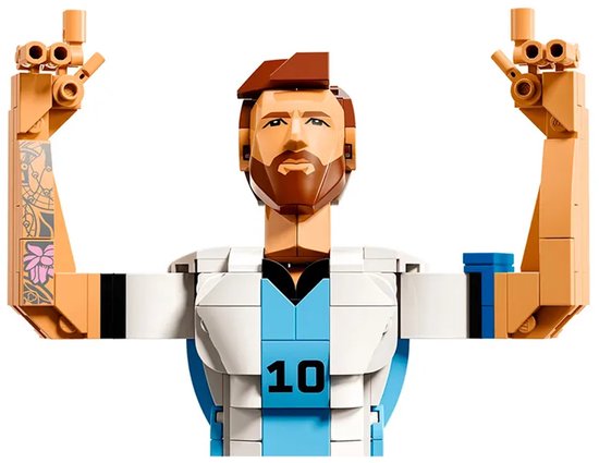 LEGO Editions Lionel Messi – Voetballegende Voetbal Speelgoed voor Kinderen - 43015