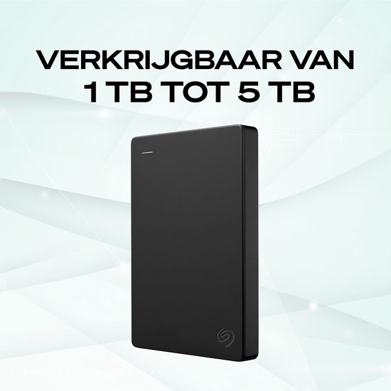 Seagate Expansion Portable USB 3.0 - Externe Harde Schijf - 1 TB - Zwart