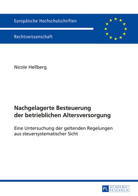 Europaeische Hochschulschriften Recht 5673 - Nachgelagerte B ... - cover