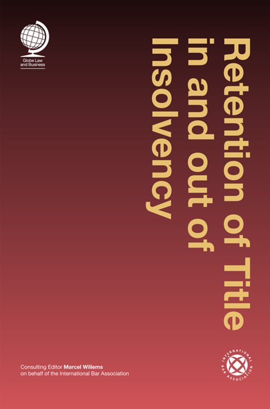 Retention of Title in and out of Insolvency - cover