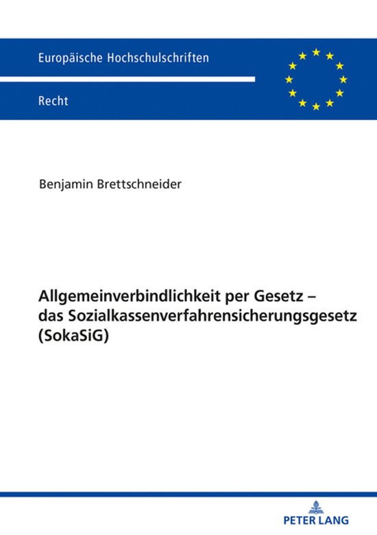 Europaeische Hochschulschriften Recht 6157 - Allgemeinverbin ... - cover