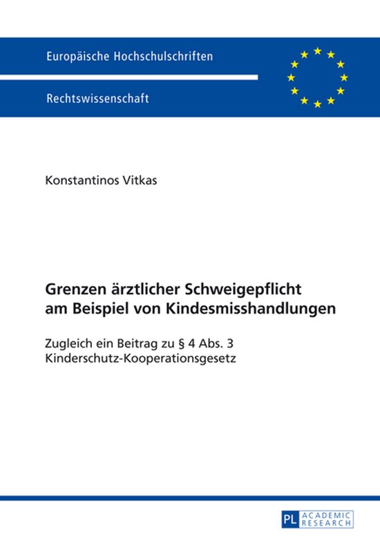Europaeische Hochschulschriften Recht 5577 - Grenzen aerztli ... - cover