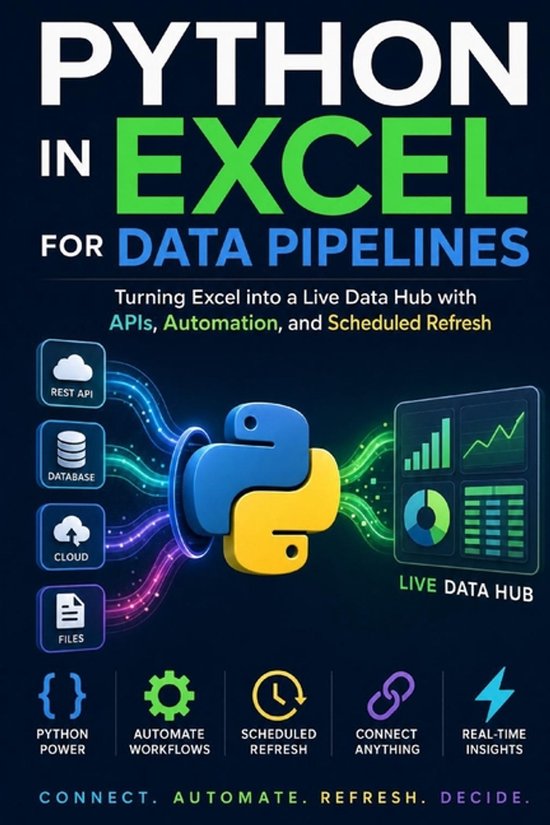 Excel with Python- Python in Excel for Data Pipelines - cover
