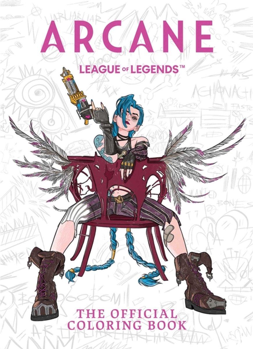 Arcane, The Official Coloring Book