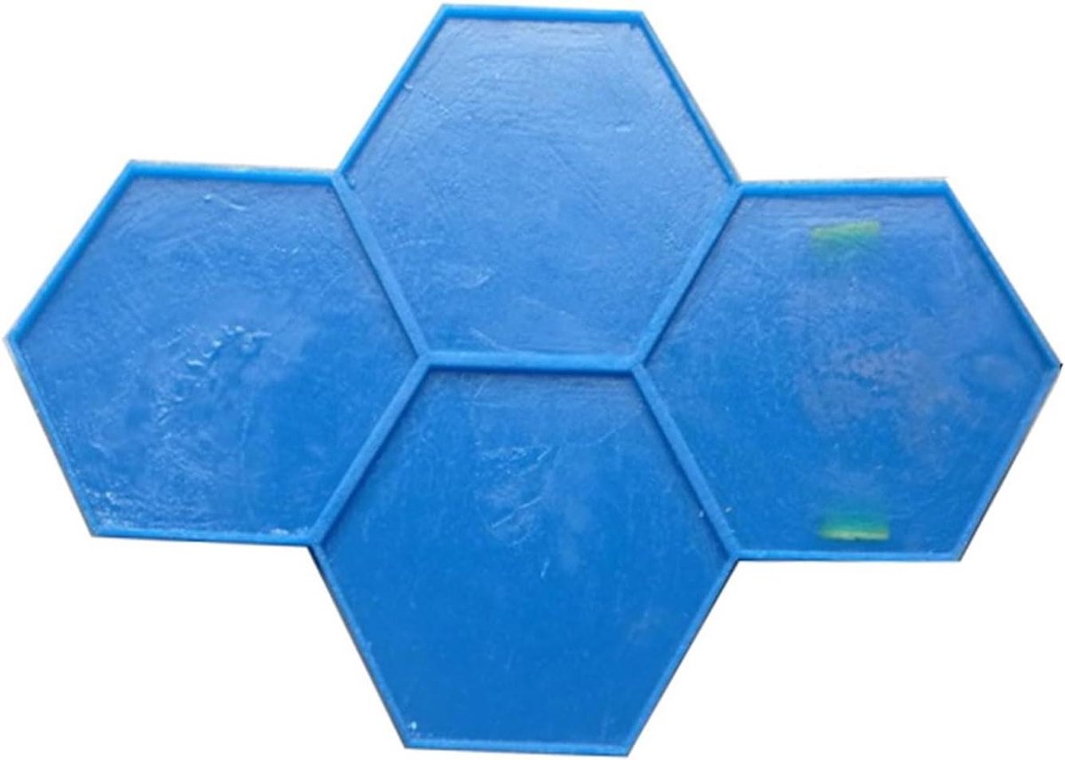 Betonstempel Tuinbestrating - Decoratieve Vorm - Terras Aanleggen - Duurzaam Rubber Materiaal - N.v.t. - Zwart