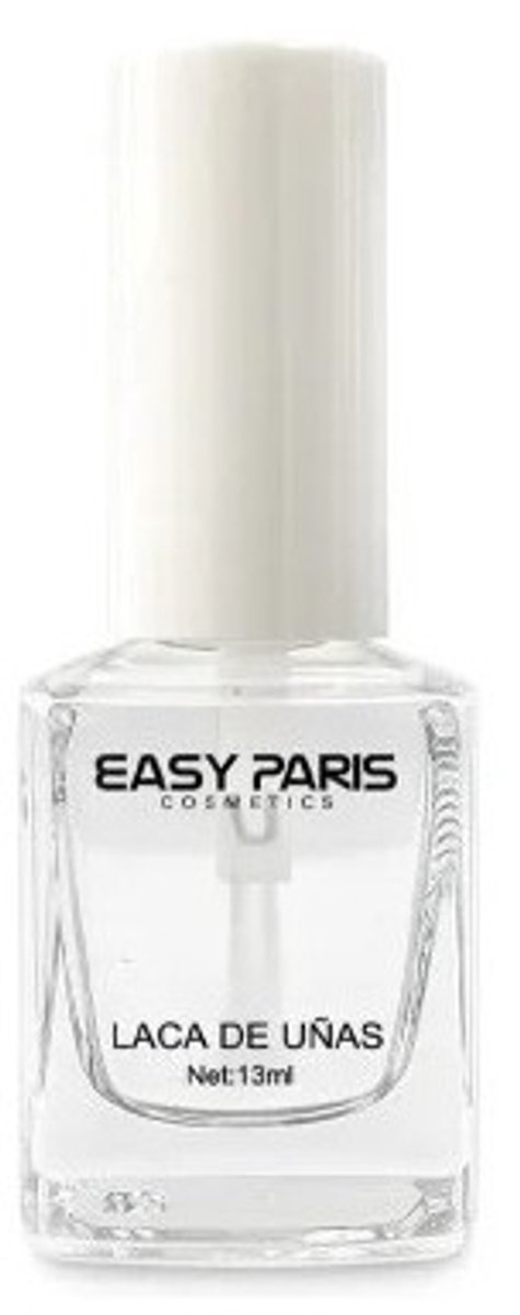 Easy Paris Cosmetics - Nagellak - Transparant - 1 flesje met 13 ml inhoud - Nummer 003