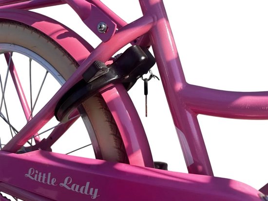 Kinderfiets Uniek Fungirl 22'' 1N Roze — afbeelding 3