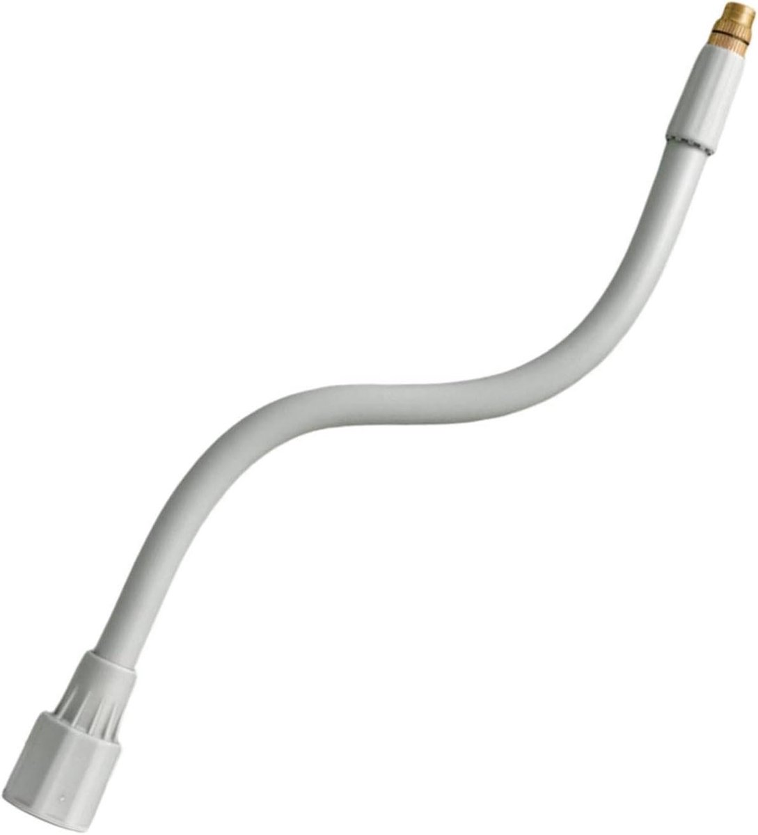 Hogedrukmondstuk - Universeel mondstuk - Tuinonderhoud - Gebogen lans - 30 cm - Grijs