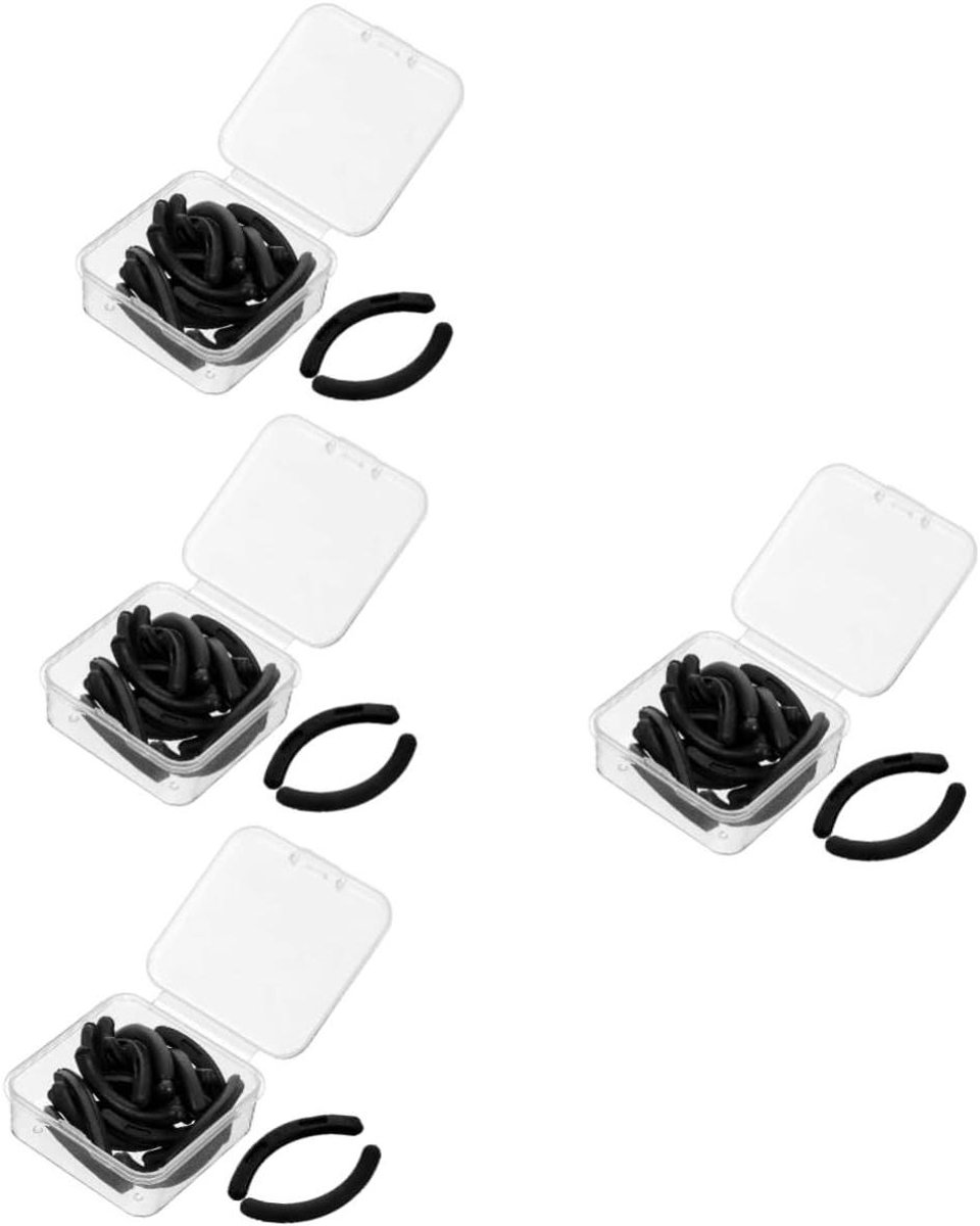 Wimperkruller Vullingen - Reservepads Kruller - Mooie Wimpers - Zacht Rubber Materiaal - 96 Stuks - Zwart