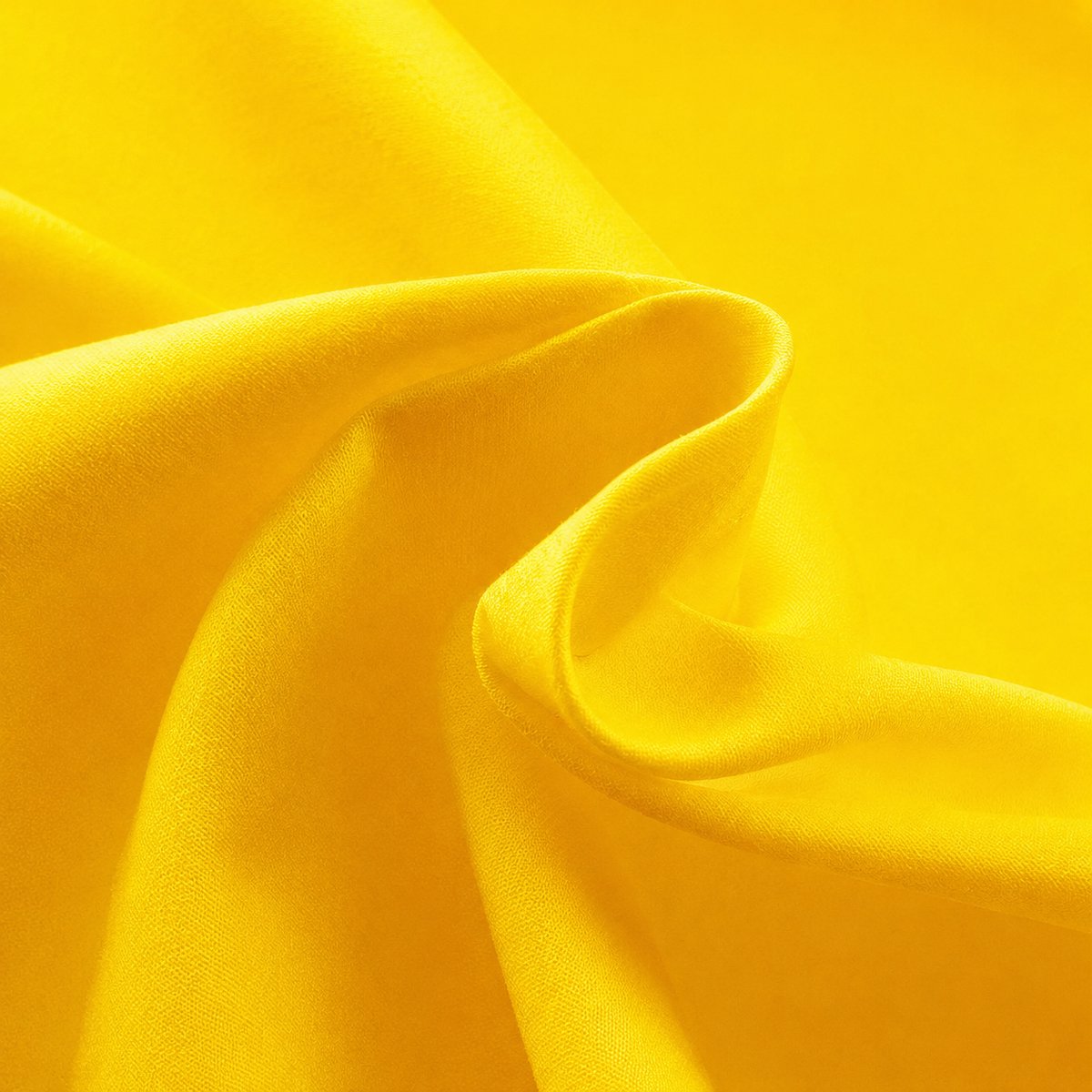 Poplin Katoen Uni Stof per Meter – Geel – Glad & Stevig – 100% Katoen – Voor Kleding & Decoratie
