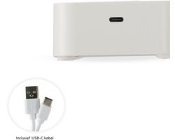 Deryan White Noise Box - Baby Slaaphulp - 9 Geluiden - Oplaadbaar