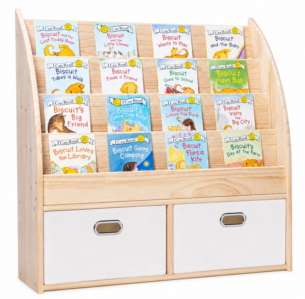Kinderboekenrek, Kinderboekenkast, Kinderboekenplank