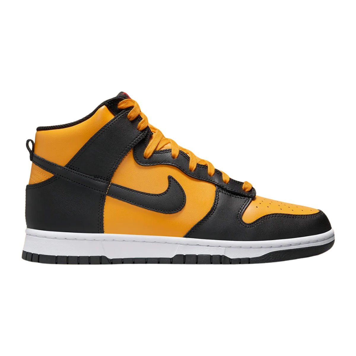 Nike Dunk High Reverse Goldenrod Zwart
