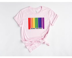 Lykke - LGBTQ+ T-shirt - Uniek ontwerp voor Pride - Gemaakt van 100% katoen