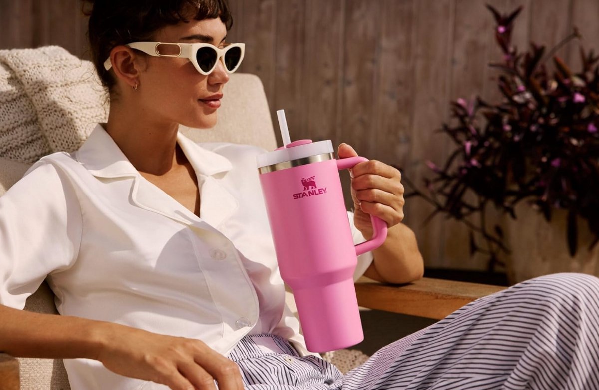 Stanley Quencher H2.0 Flowstate Tumbler 0.89L (Fluted Twilight Gloss) – Lekvrije Thermosbeker met Rietje & Handvat – Geïsoleerd RVS – BPA-vrij - Drinkfles Waterfles – foto 4