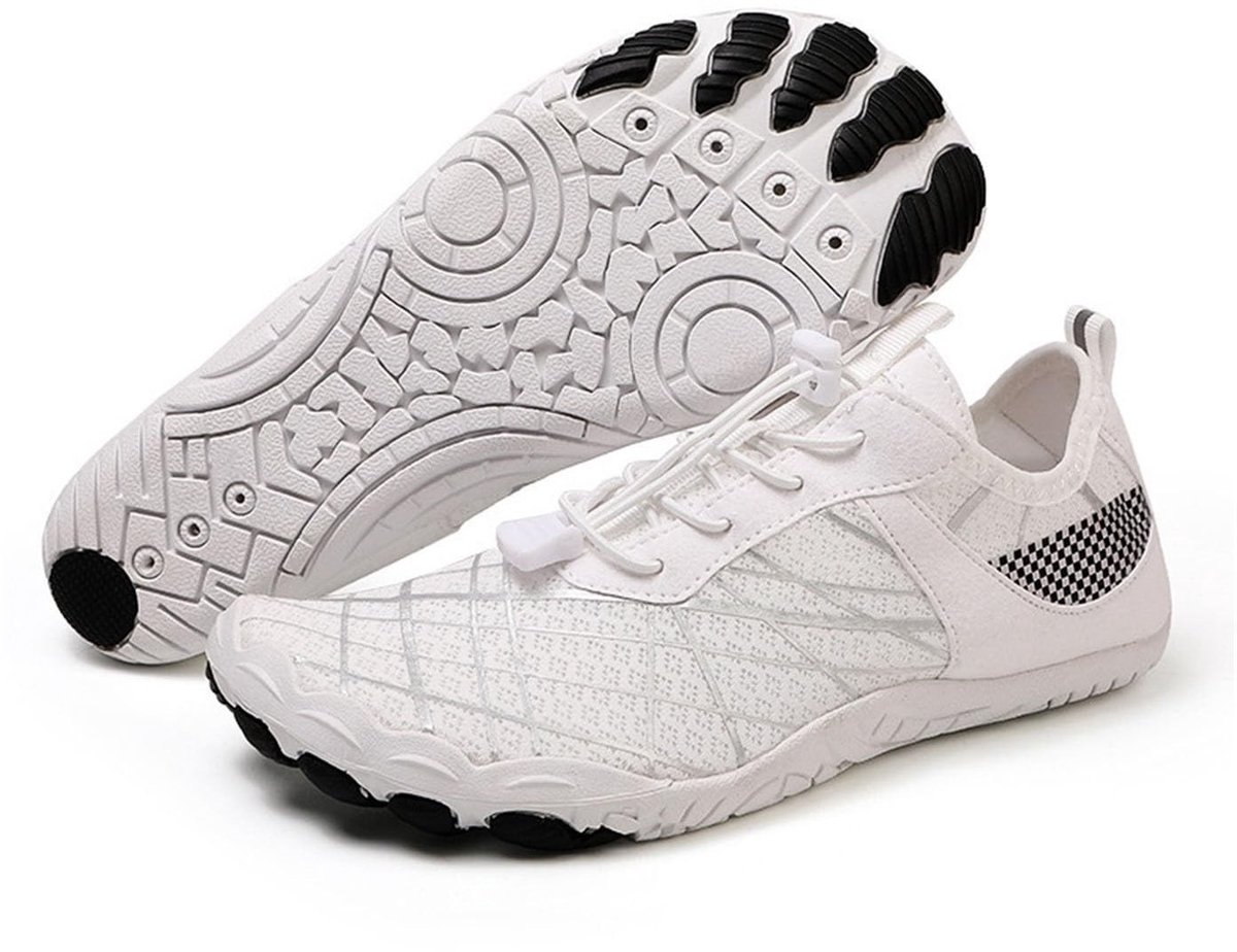 Tai Chi Schoenen - Ademend en Flexibele Zool - Wit