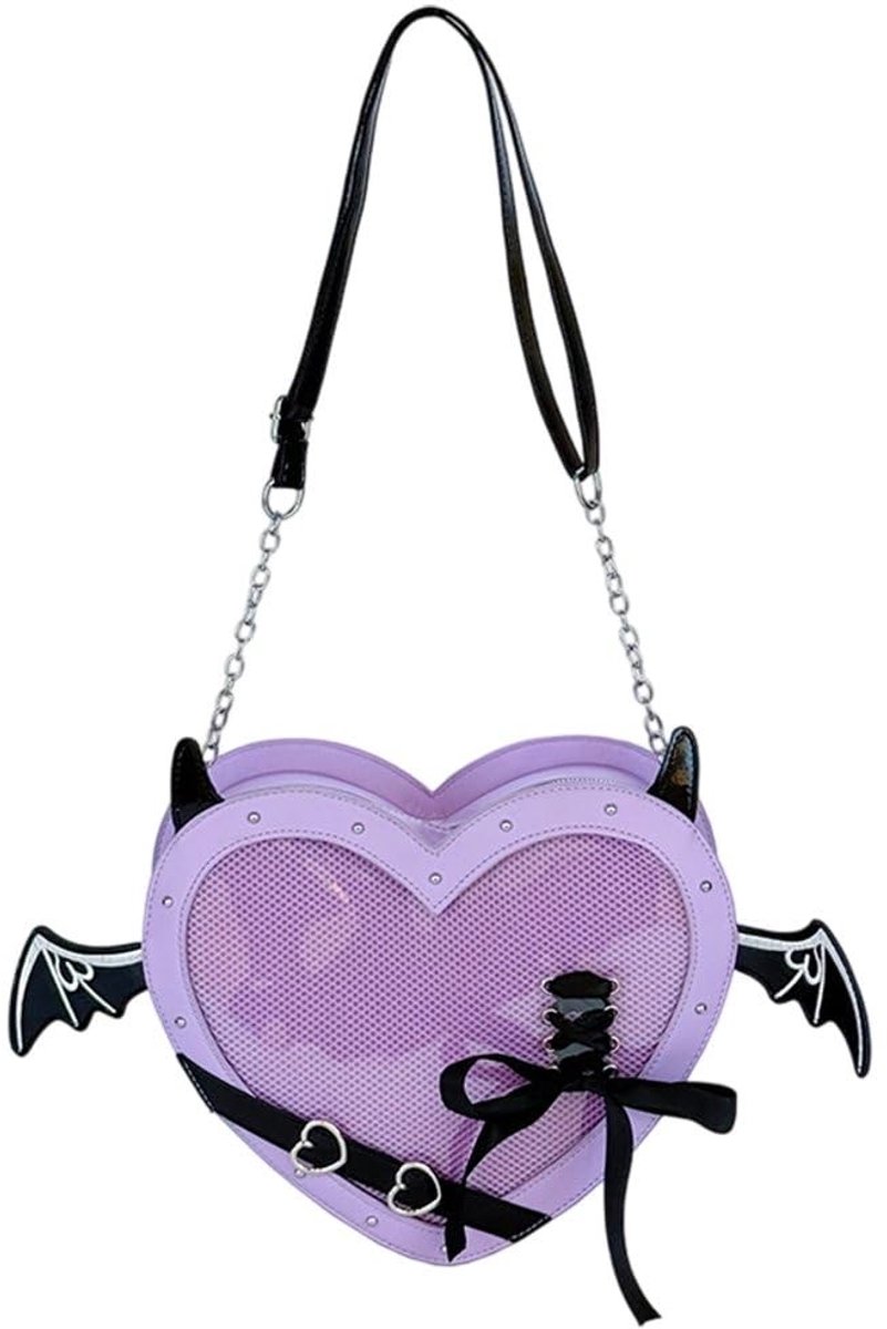 Ita Bag Hartvorm - PU leer - Paars