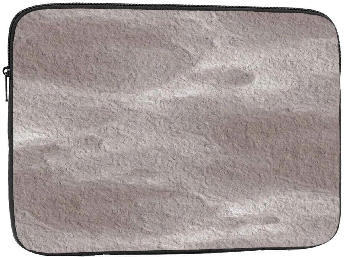 Laptophoes 17 inch - Gewatteerde Oxford Light Gray13 print