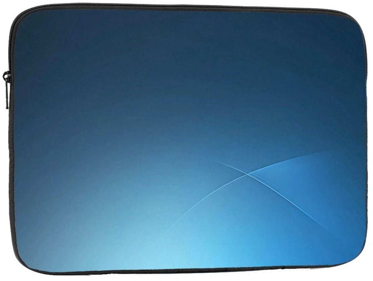 Laptophoes voor 15 inch - Gewatteerd Oxford met Arcllis print