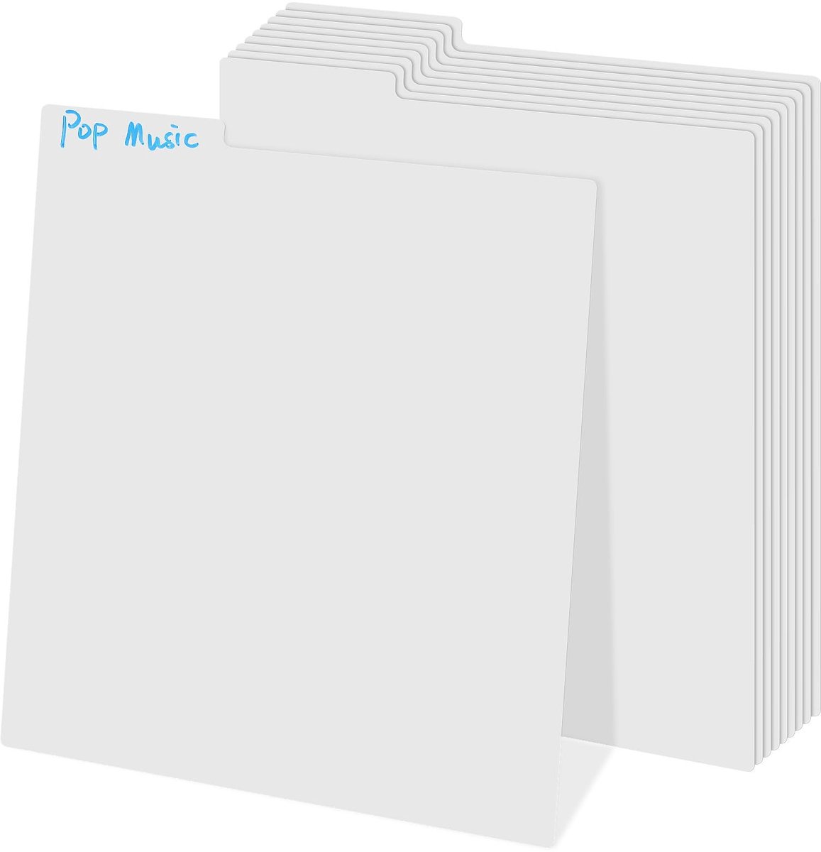 Vinyl Record Divider Set - 10 Stuks - 30 cm