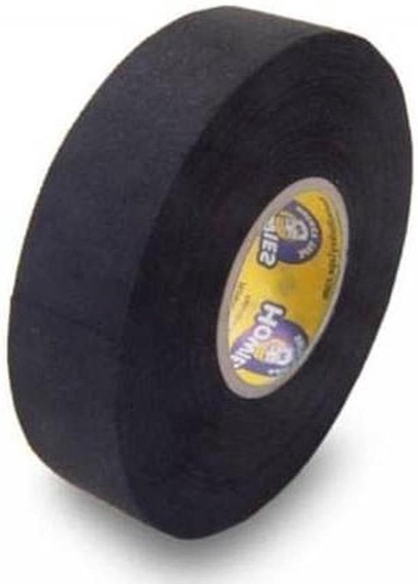 IJshockey Tape - Sport Tape Grip - Racket Grip Verbeteren - Hoge Draaddichtheid - 5 Rollen 18m - Zwart