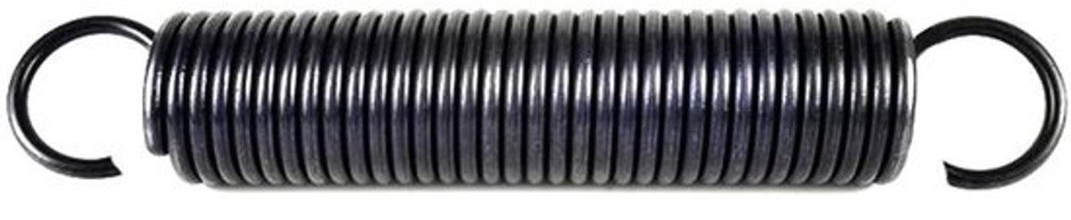 Stalen Trekveer - Verlengveer Haak - Apparaten Reparatie - Dubbele Openingshaak - 31x190 mm - Metaal