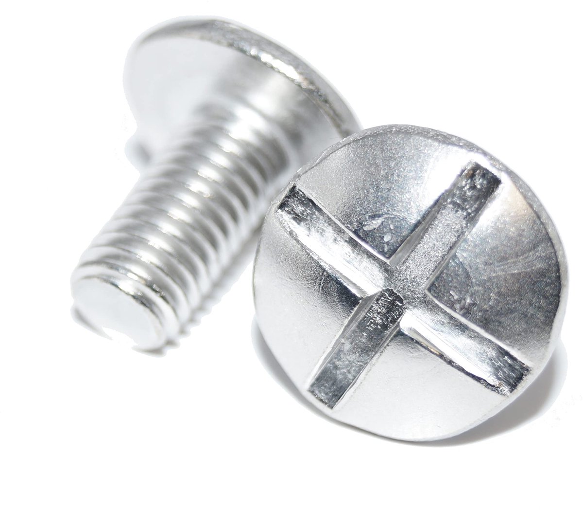 Platte Schroeven M5X12 - 100 Stuks Roestvrij Staal