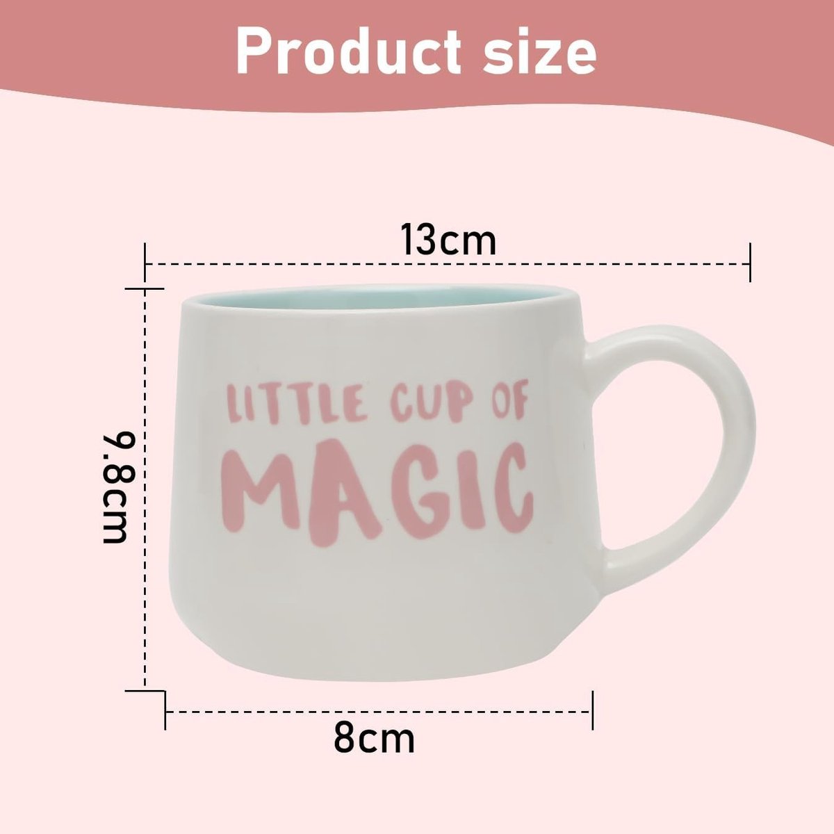 3D Eenhoorn Mok, 400ml Keramische Theemok, Grappige en Schattige Eenhoorn Koffiemok, Perfecte Cadeaus voor Verjaardag en Kerst