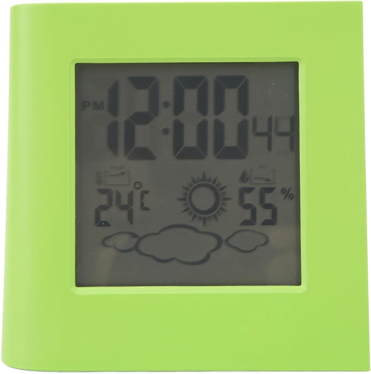 Digitale Weerkast met Dubbele Energie, Temperatuur- en Vochtigheidssensor voor Thuis en Kassen